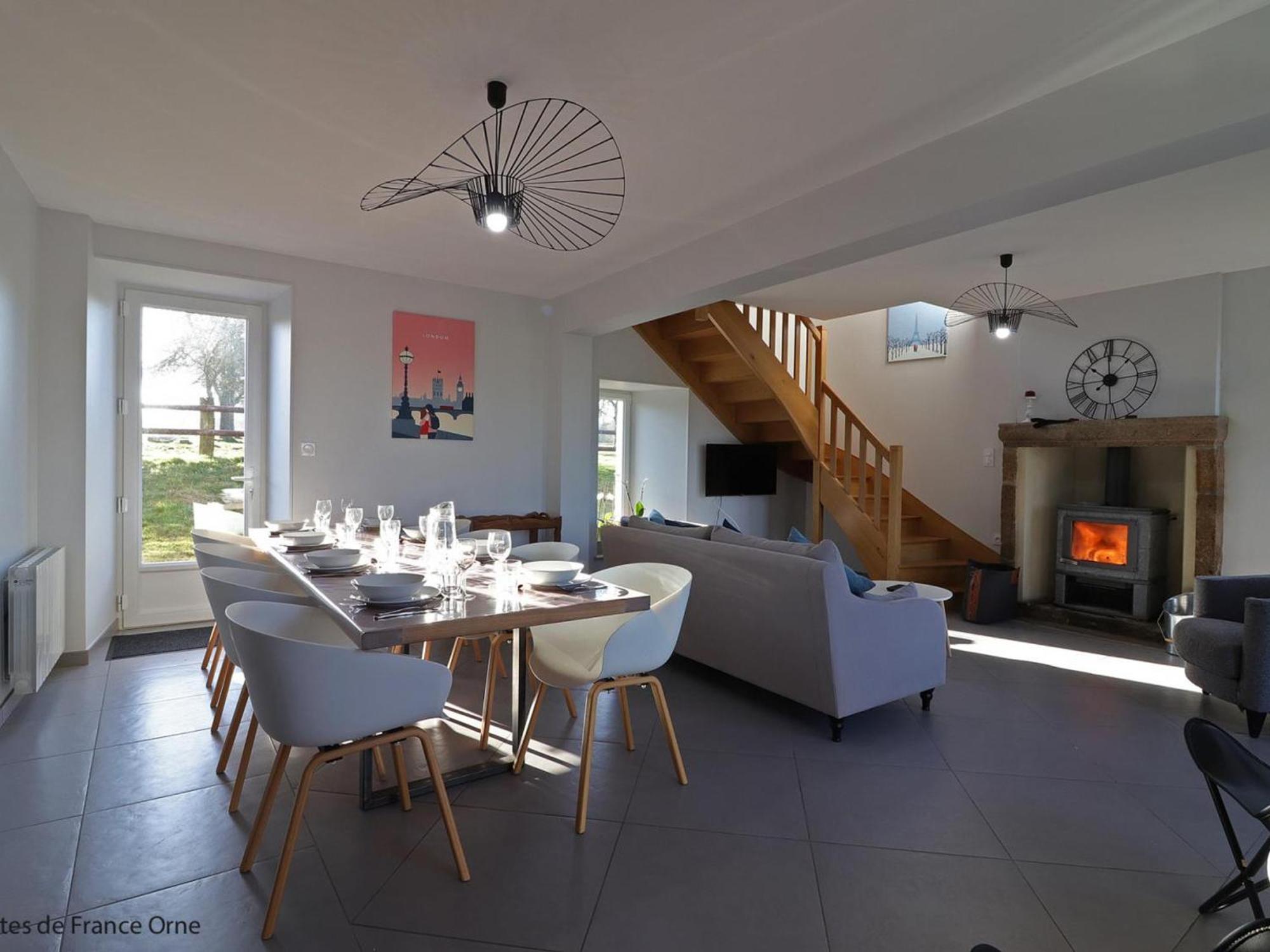 Maison Normande Renovee Avec Grand Jardin, Ideale Pour Famille, Proche Lac Et Randonnees - Fr-1-497-143 Menil-Gondouin エクステリア 写真
