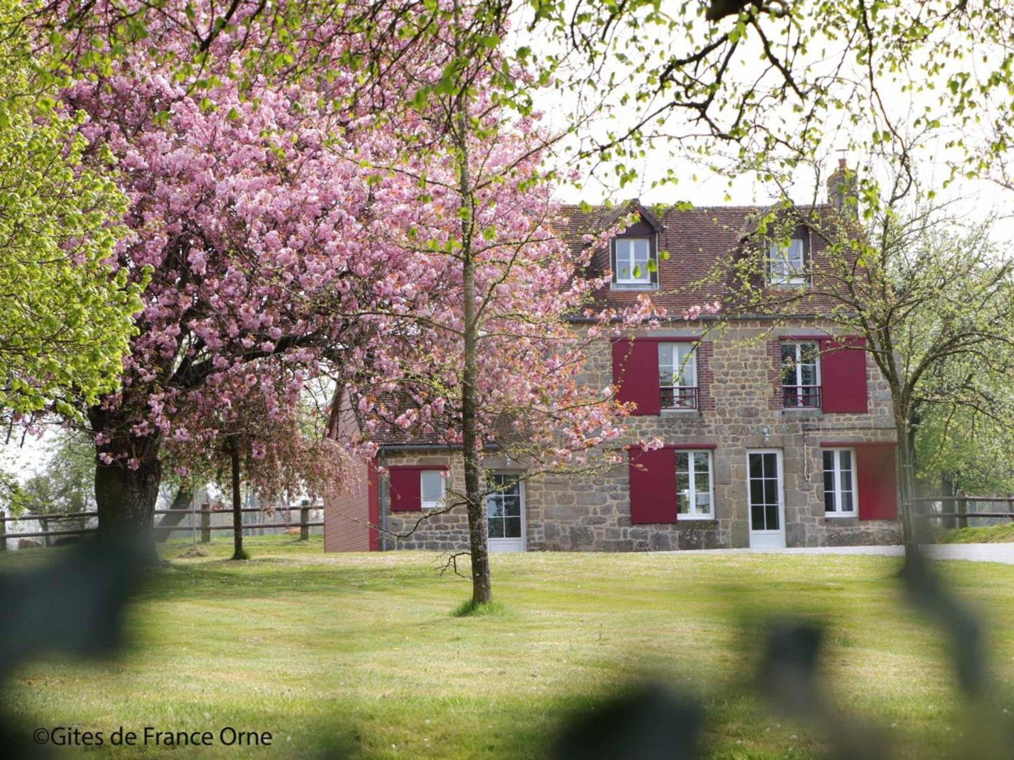 Maison Normande Renovee Avec Grand Jardin, Ideale Pour Famille, Proche Lac Et Randonnees - Fr-1-497-143 Menil-Gondouin エクステリア 写真